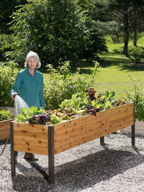 stand up garden planter box